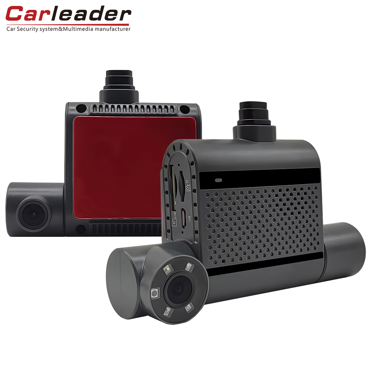 Диш розумніший, Залишайтеся захищеними-Carleader Dual Channel DVR Запис HD 1080p Camera Camera Camera