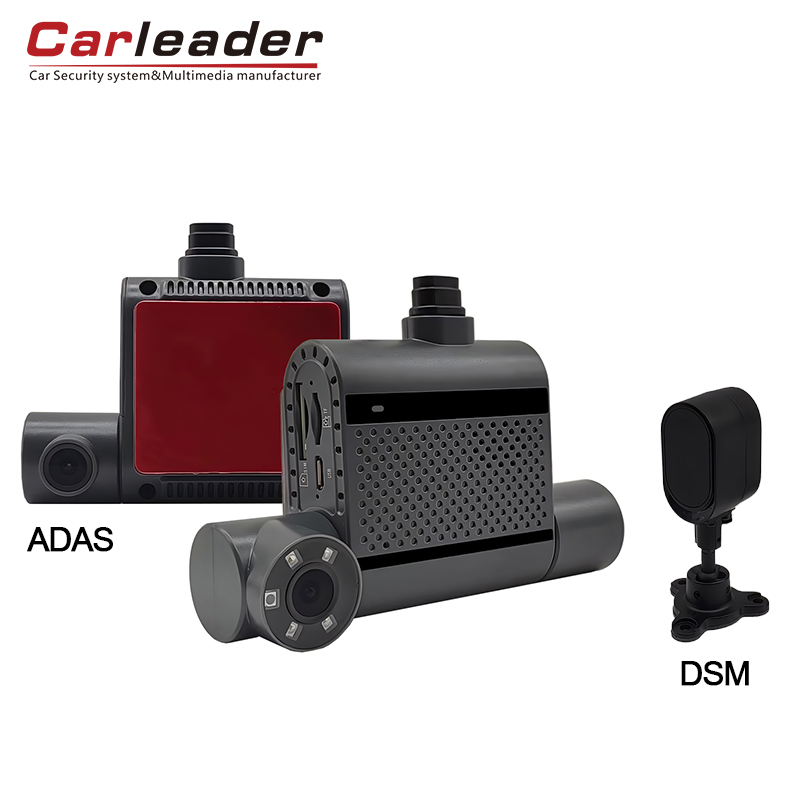 Carleader 3CH HD відеореєстратор записує AI Dash Camera для управління флотом