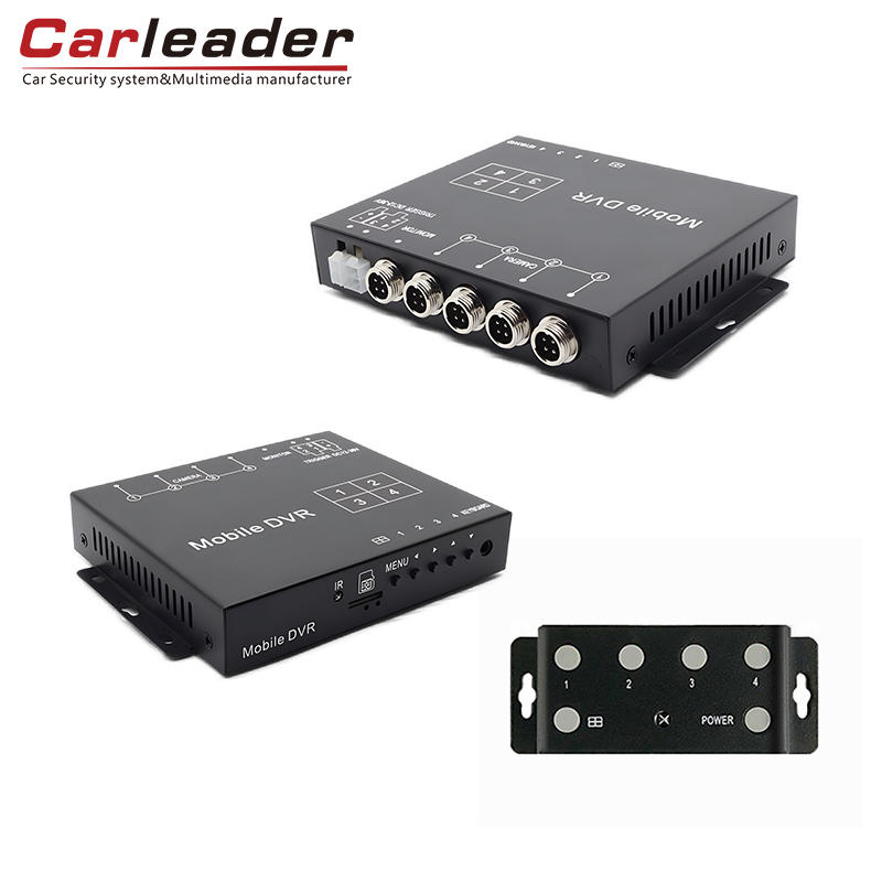 Carleader 4CH AHD 1080p Mini Mobile DVR Підтримка TF Card