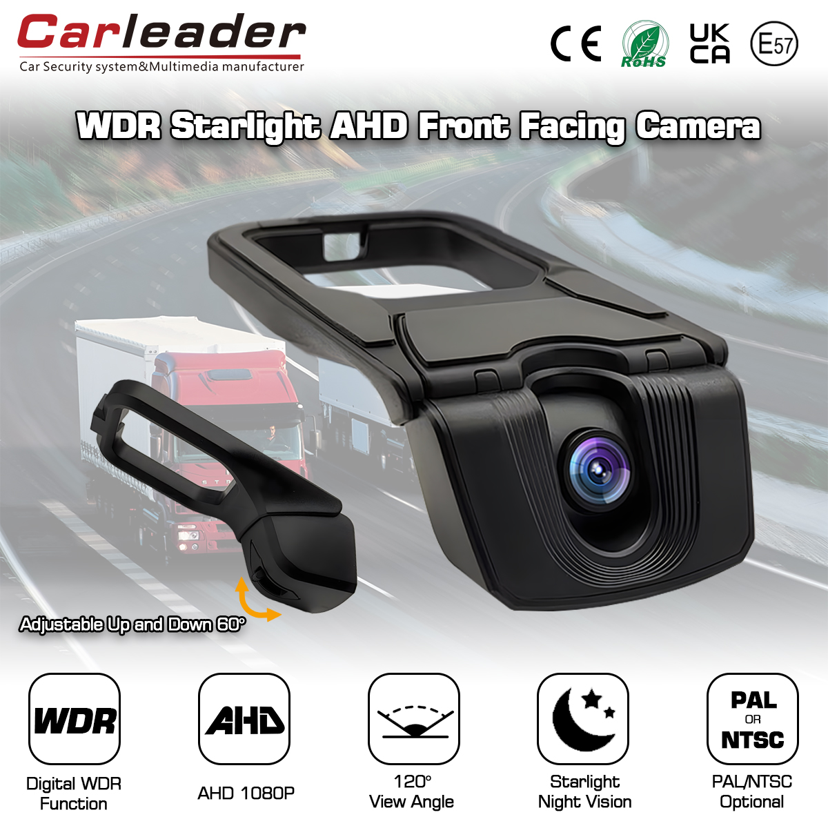 Фронтальна камера Starlight Vision Carleader із функцією цифрового WDR