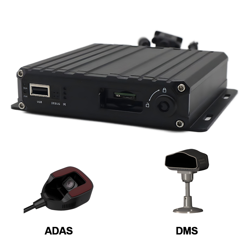 Carleader 4CH AI Intelligent Mobile DVR with DSM and ADAS Camera