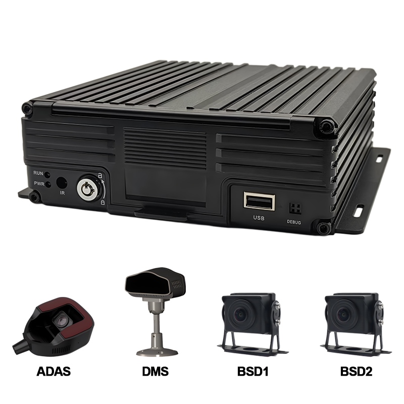 Підвищте рівень безпеки вашого автопарку за допомогою Carleader 8CH AI HDD Mobile DVR Підтримка ADAS+DMS+BSD