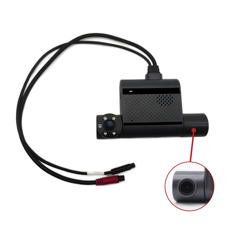 3-канали AI ADAS DMS CAR Dash Cam