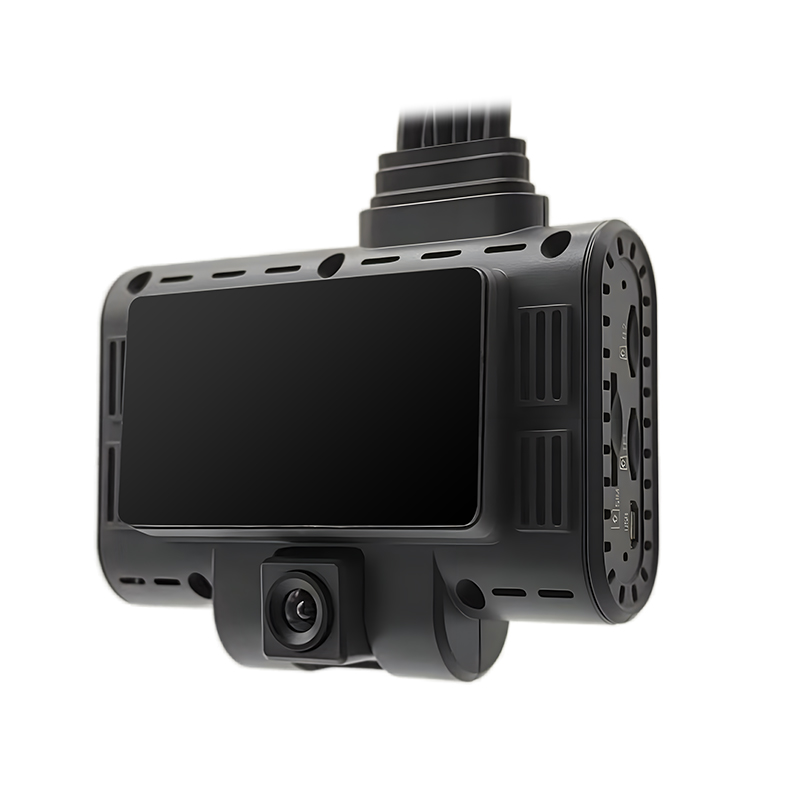 3CH DVR AI Dash Camera з 4G GPS, ADAS, DSM і WiFi для транспортних засобів