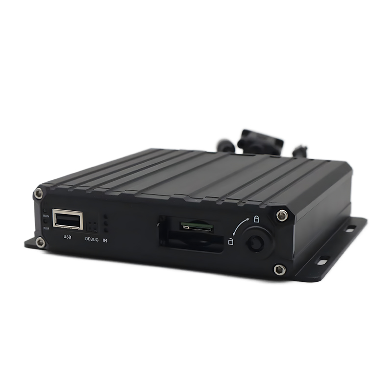 Мобільний відеореєстратор 4CH AHD SD AI з 4G GPS WiFi, ADAS DSM BSD для комерційних автомобілів