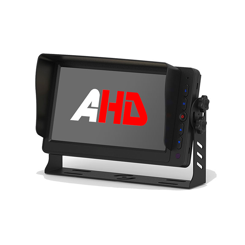 7-дюймовий автомобільний монітор AHD з 5 кнопками з підсвічуванням і двома відеовходами