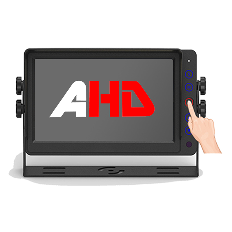 7-дюймовий монітор комерційного автомобіля з відеовходами AHD і дистанційним керуванням